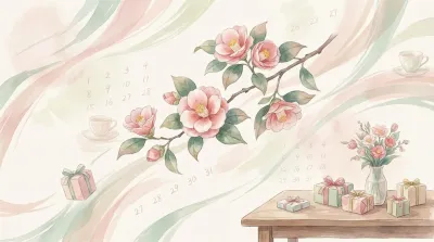 椿 誕生花は何月何日？花言葉と贈り物におすすめのシーンをご紹介！