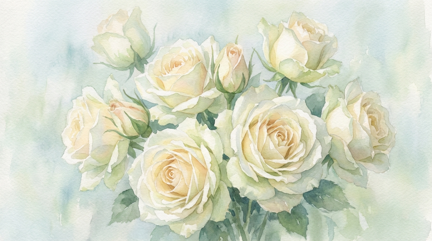 白いバラ 花言葉は純潔だけじゃない?色別・本数別の意味を完全ガイド!