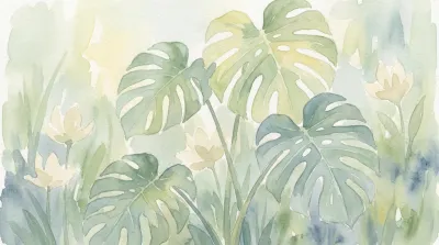 モンステラの花言葉の意味は？観葉植物に込められた素敵なメッセージをご紹介！