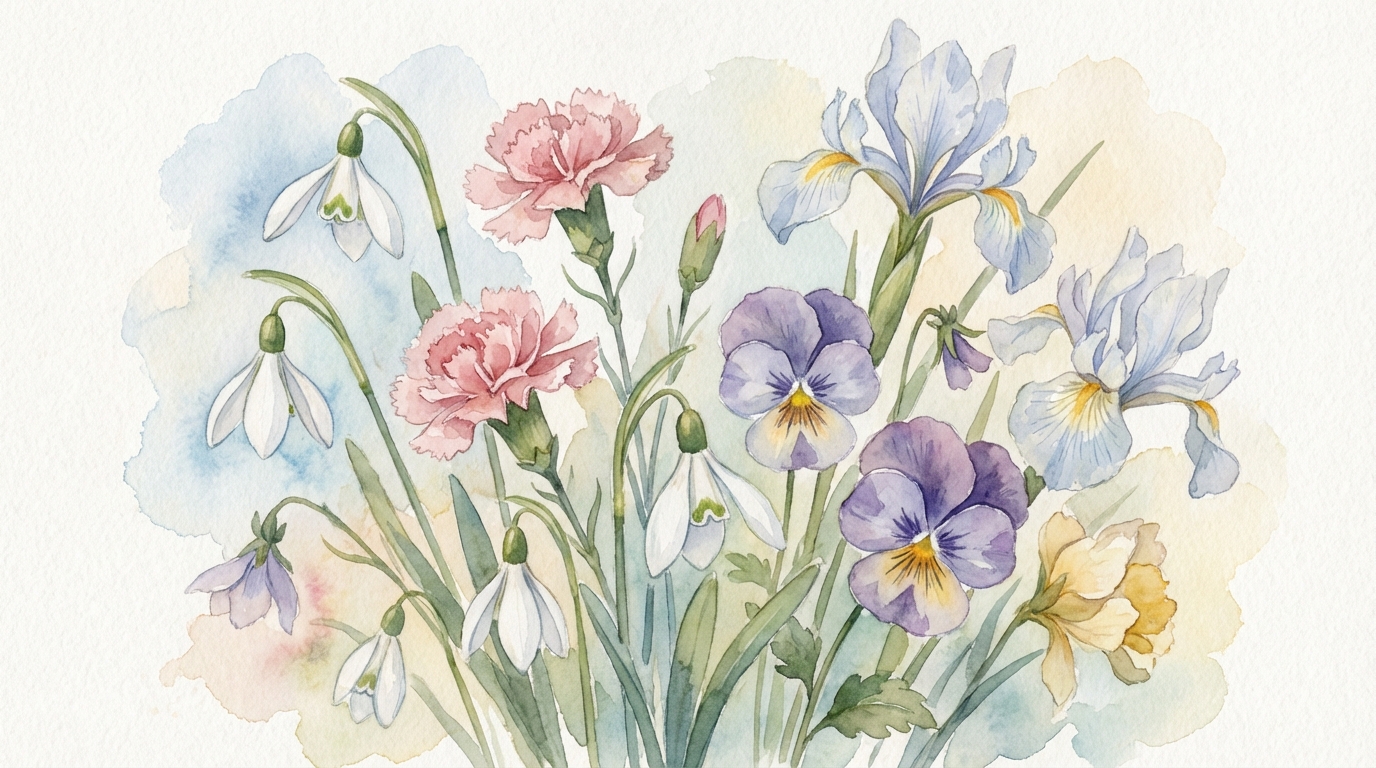 1月の誕生花一覧!日別の花言葉とプレゼントに贈りたいお花をご紹介