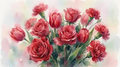 赤い花 花言葉で気持ちを伝えよう！情熱と愛を表す代表的な花をご紹介