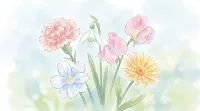 1月1日の誕生花は？希望と幸福を象徴する5つの花と花言葉をご紹介！