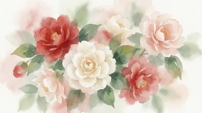 椿の花言葉は色で違う？赤・白・ピンク別の意味と贈る時の注意点をご紹介！