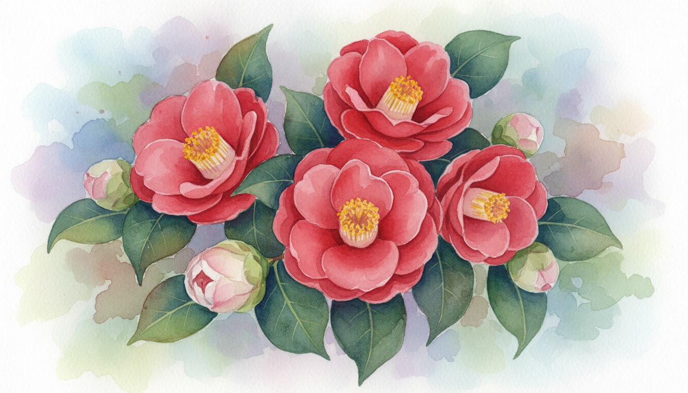 🌸 椿の花言葉一覧