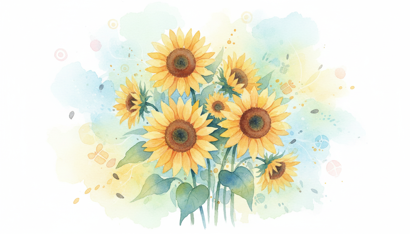 🌻 ひまわりはいつの誕生花?