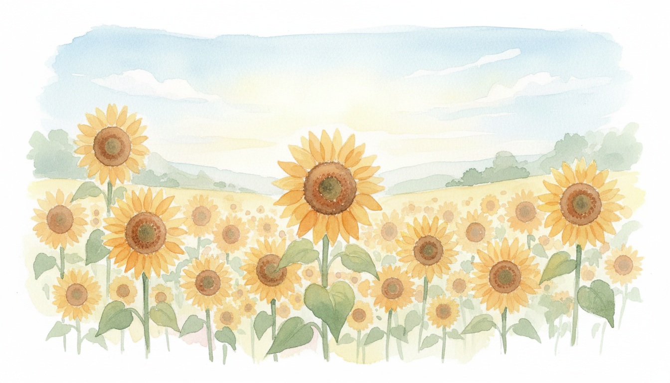 🌻 ひまわりの花言葉一覧