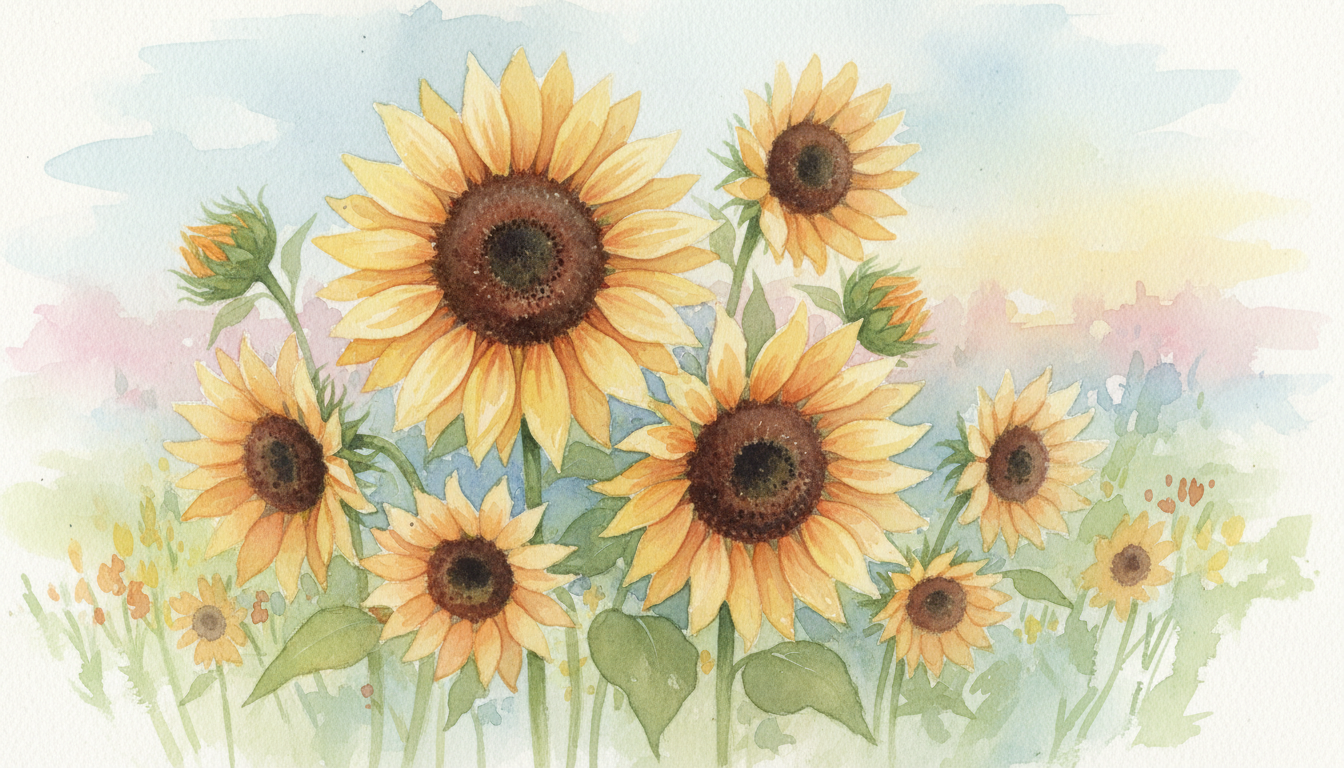 🌻 ひまわりの花言葉一覧