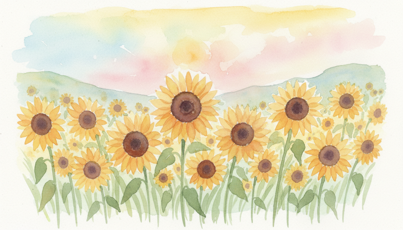 🌻 ひまわりの花言葉と意味