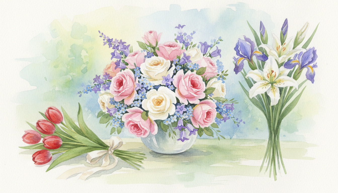 🌷 告白にぴったりな花言葉を持つお花10選