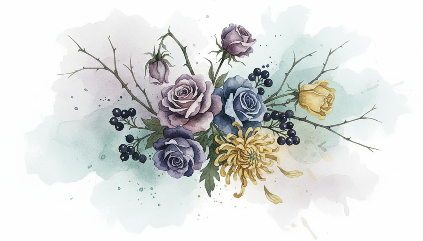 🥀 怖い花言葉で「別れ」を意味する花たち