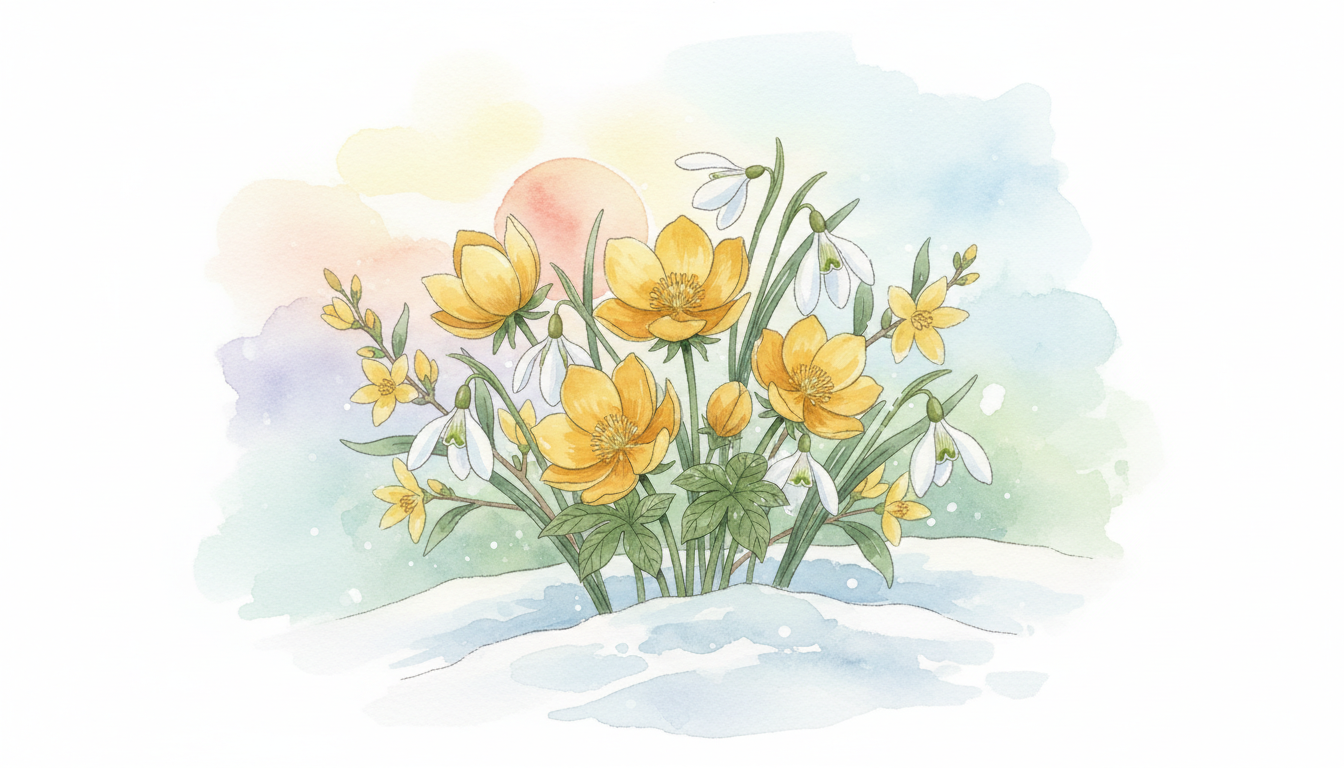 🌺 1月3日の誕生花の由来と背景