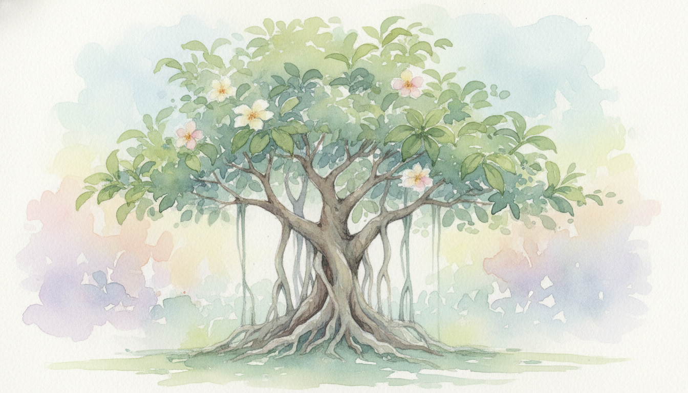 🌿 ガジュマルの花言葉一覧