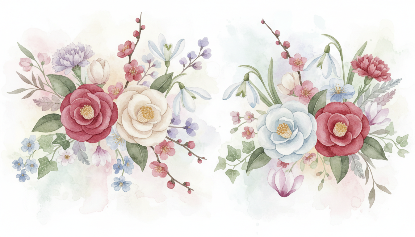 🌷 1月1日〜10日の誕生花一覧