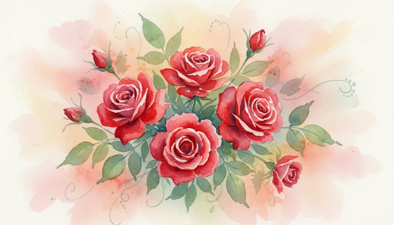 🌹 赤いバラの花言葉