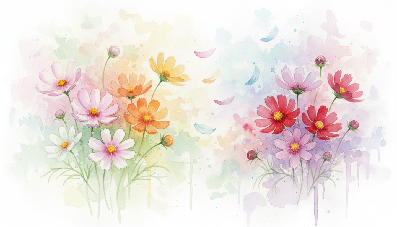 🌸 コスモスの花言葉一覧