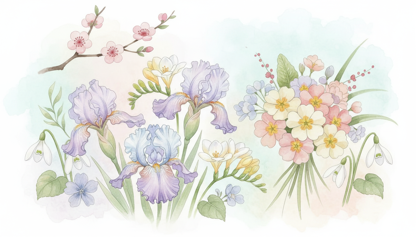 💐 2月の日別誕生花一覧