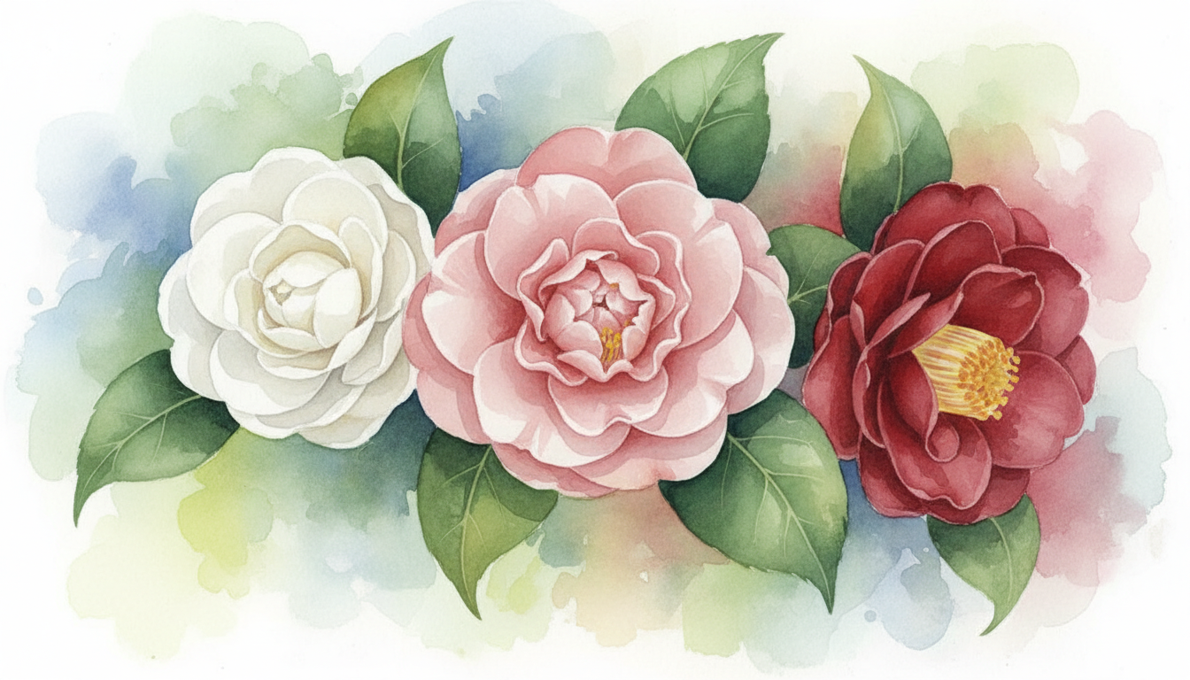 🌺 椿の英語名と基本的な花言葉