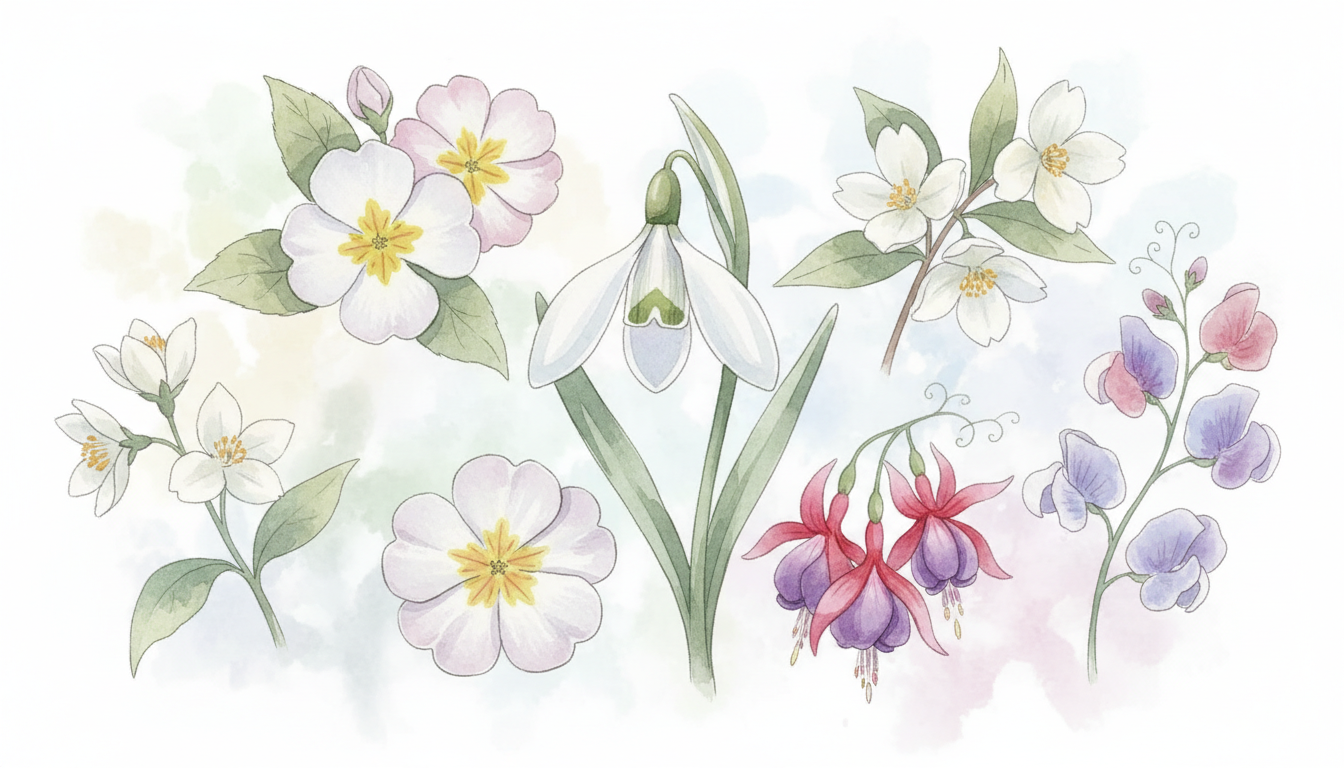 🌼 1月1日の誕生花と花言葉一覧