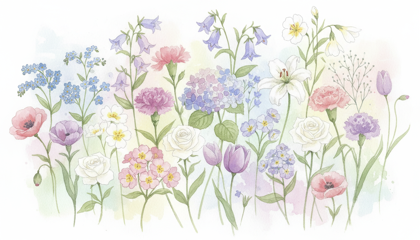💐 直接「片思い」を表す花言葉を持つ花
