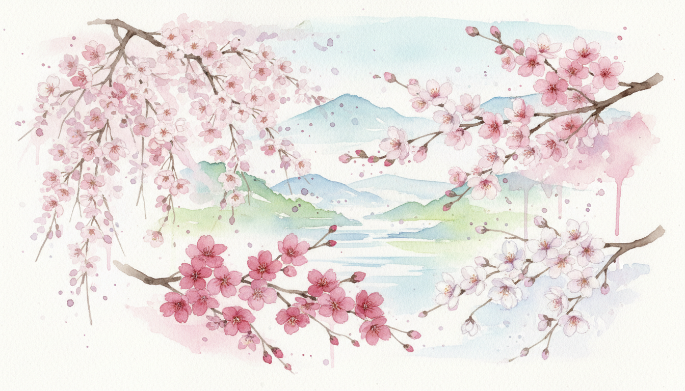 🌸 桜の種類別の花言葉