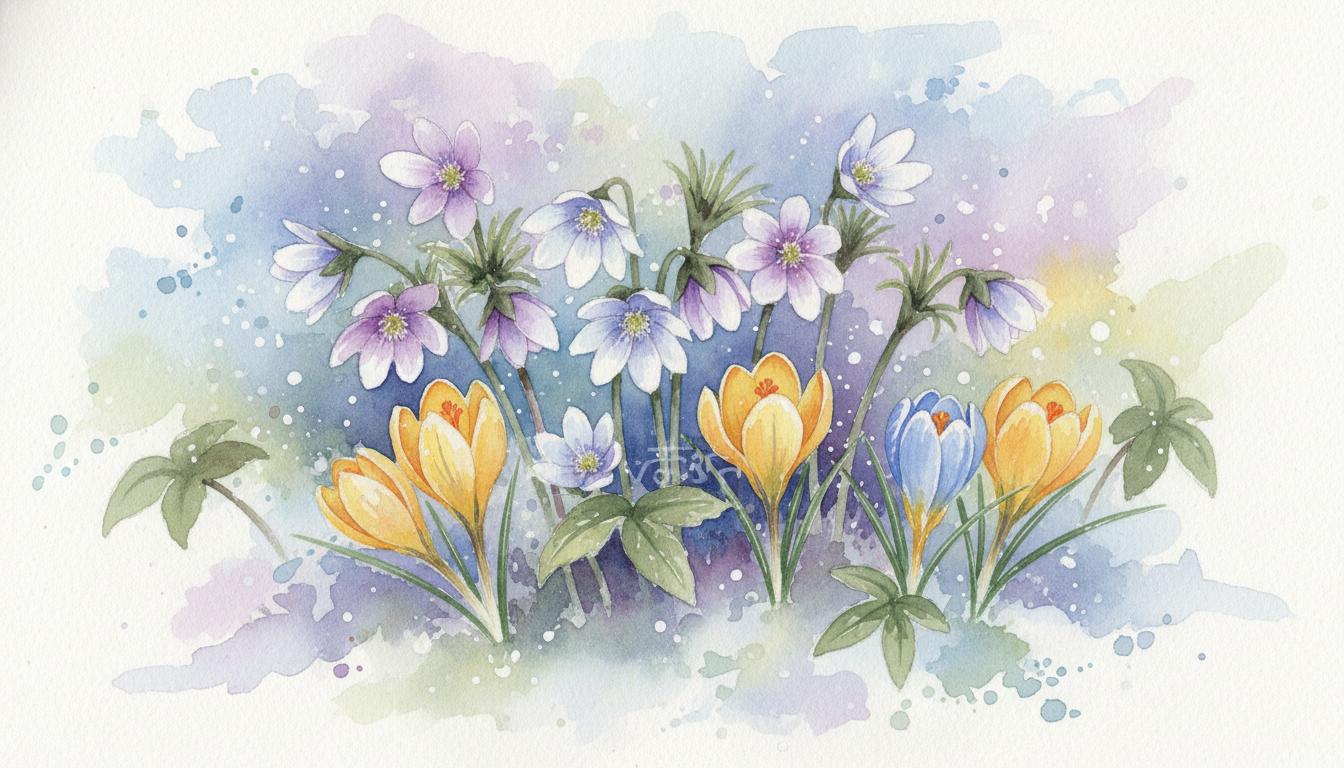 🌸 1月5日の誕生花は冬の希望を象徴する花たち