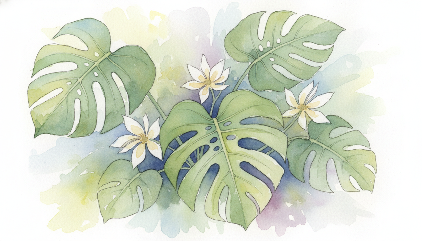 🌿 モンステラの花言葉一覧