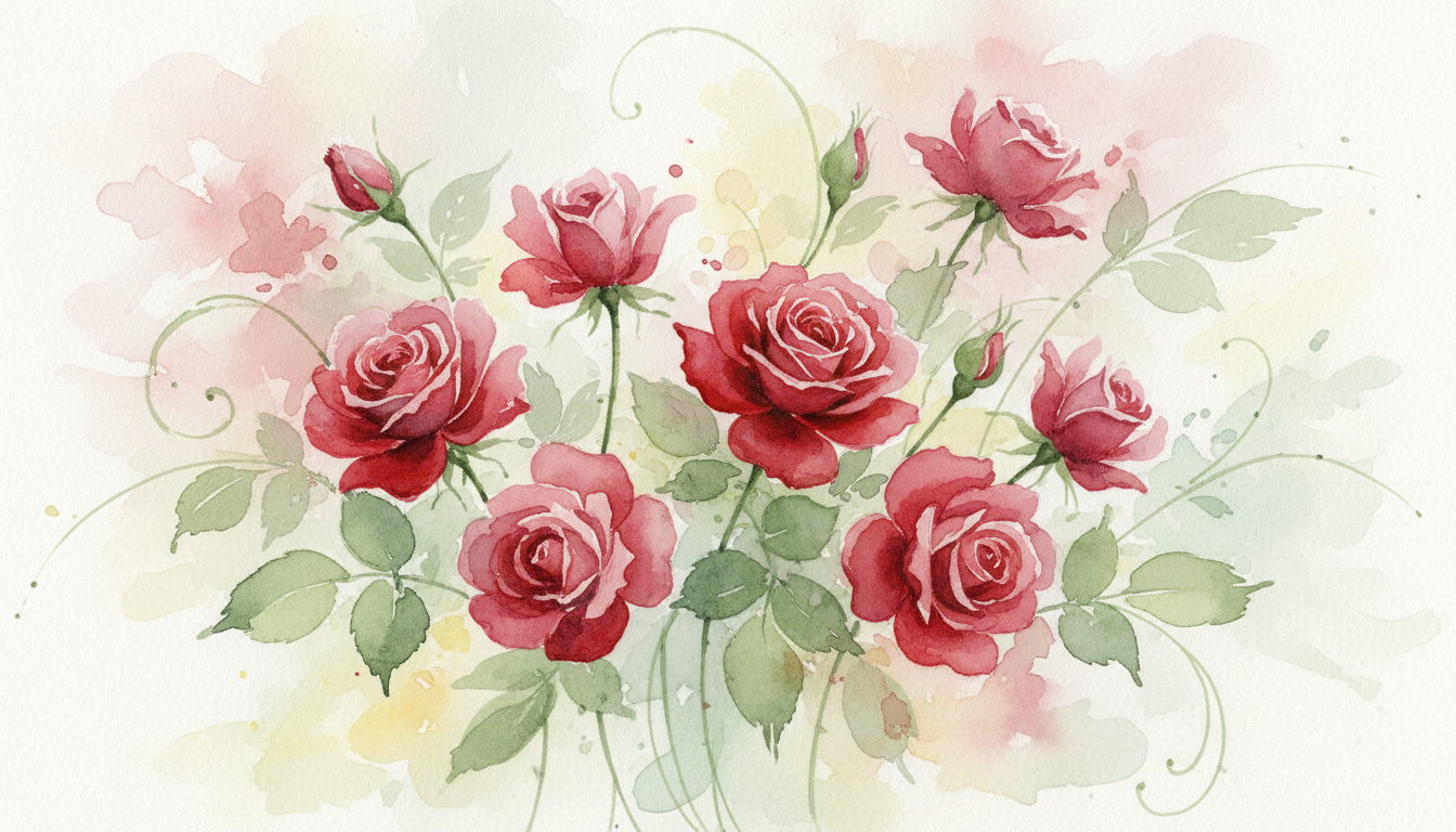 🌹 赤いバラの花言葉一覧