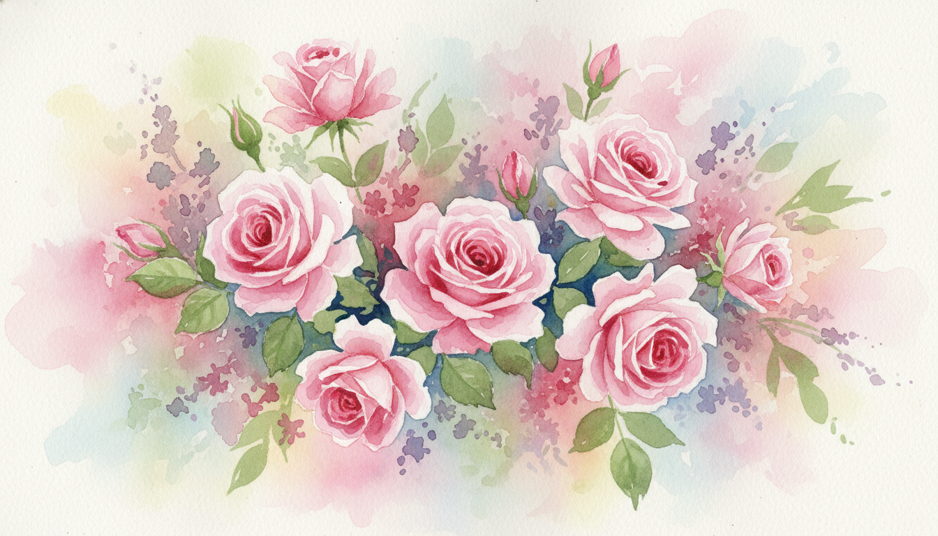 🌹 ピンクのバラは濃淡で花言葉が変わる?